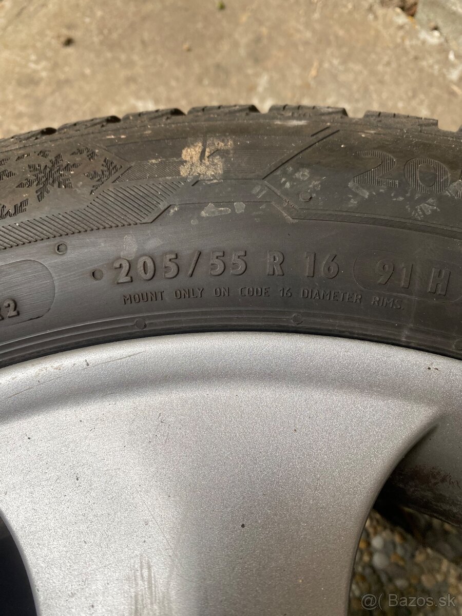 Zimné kolesa 205/55 r16 - 3