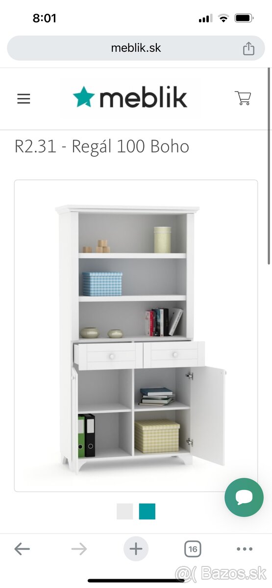 Regál meblik boho - 3