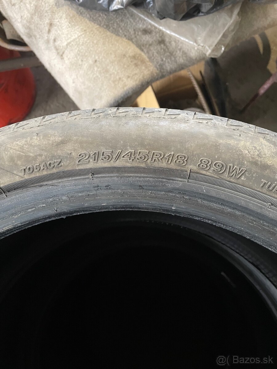 bridgestone turanza 215/45R18 - 3
