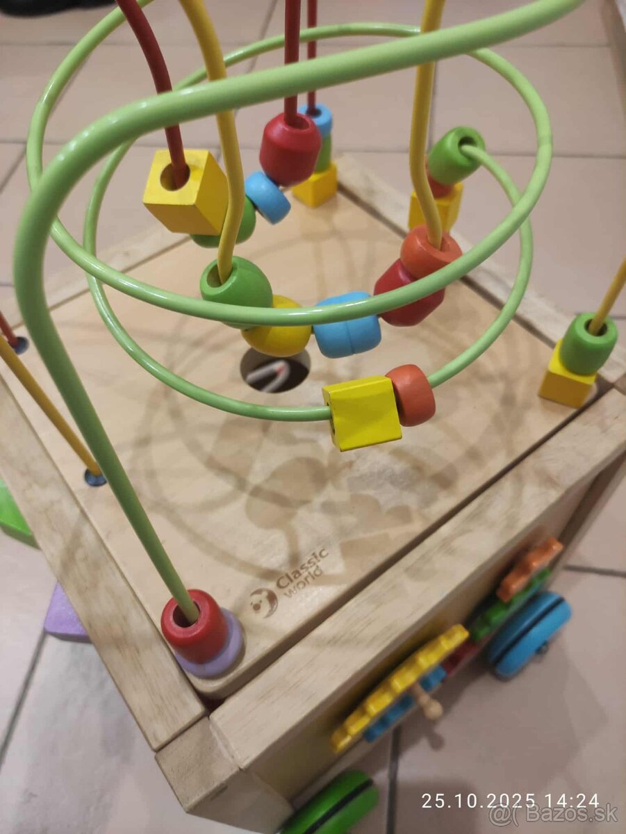 Veľké drevená interaktívna kocka - 3