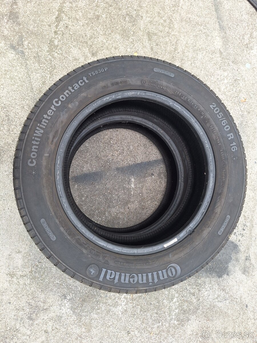 Continental Zimné 205 /60 r 16 - 3