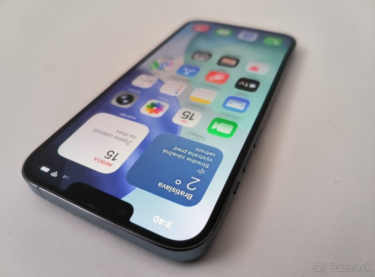 apple iphone 13 PRO MAX 128gb Blue 100% Batéria - 3