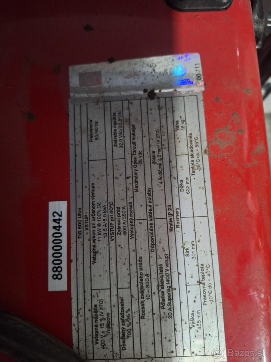 Zvaracka Lincoln Invertec TIG 600 ultra - 3