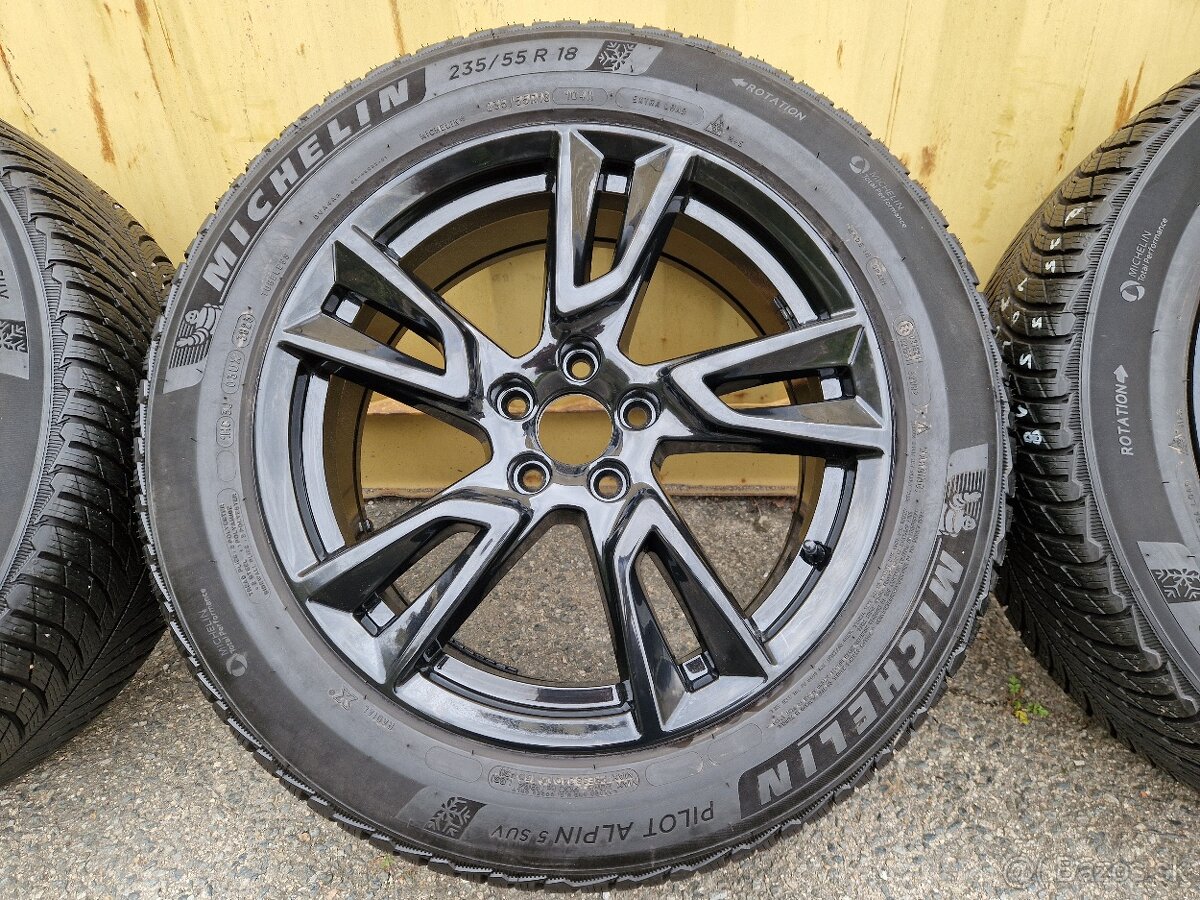 5x108 r18 kolesa disky volvo XC40 xc40 alu čierne 235 55 18 - 3