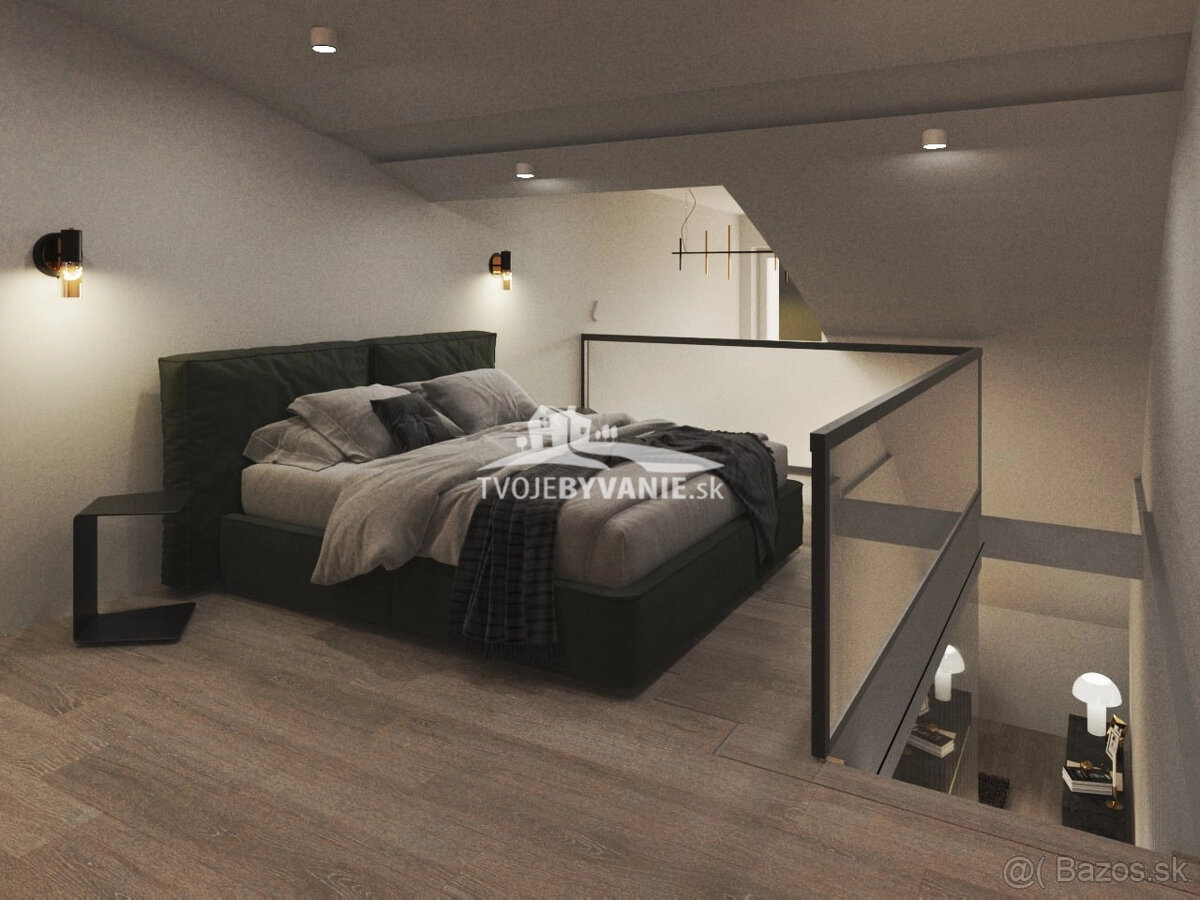 1 izbový byt s mezonetom KVP Grunt č. 15 - 3