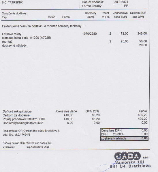 rolety Jada 197 x 228cm - 3