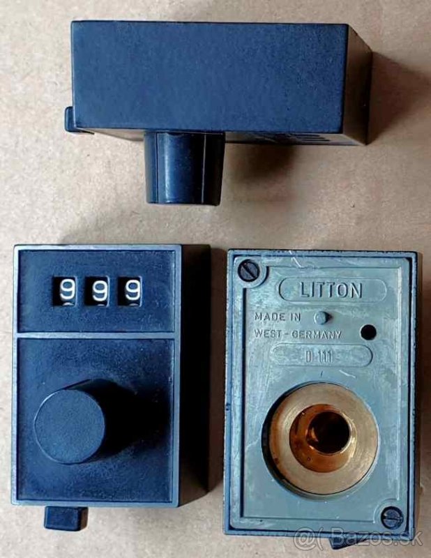 potenciometre desaťotáčkové + gombíky - 3