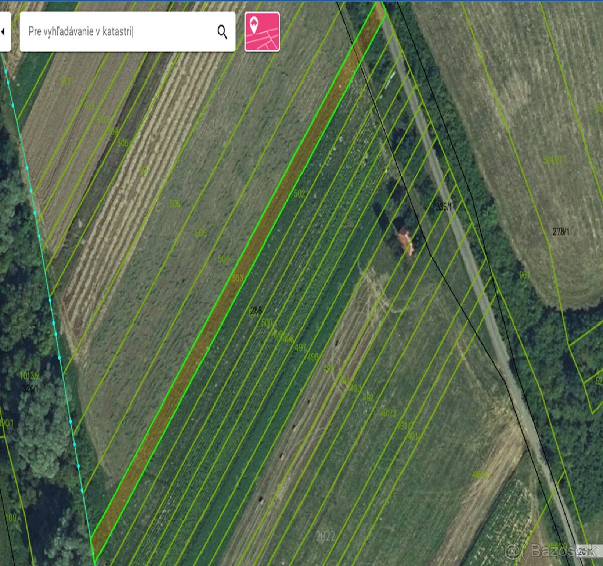 Pozemok Chmeľovec pri Prešove - 3