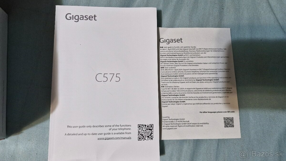 Pevná linka Gigaset C575 - 3