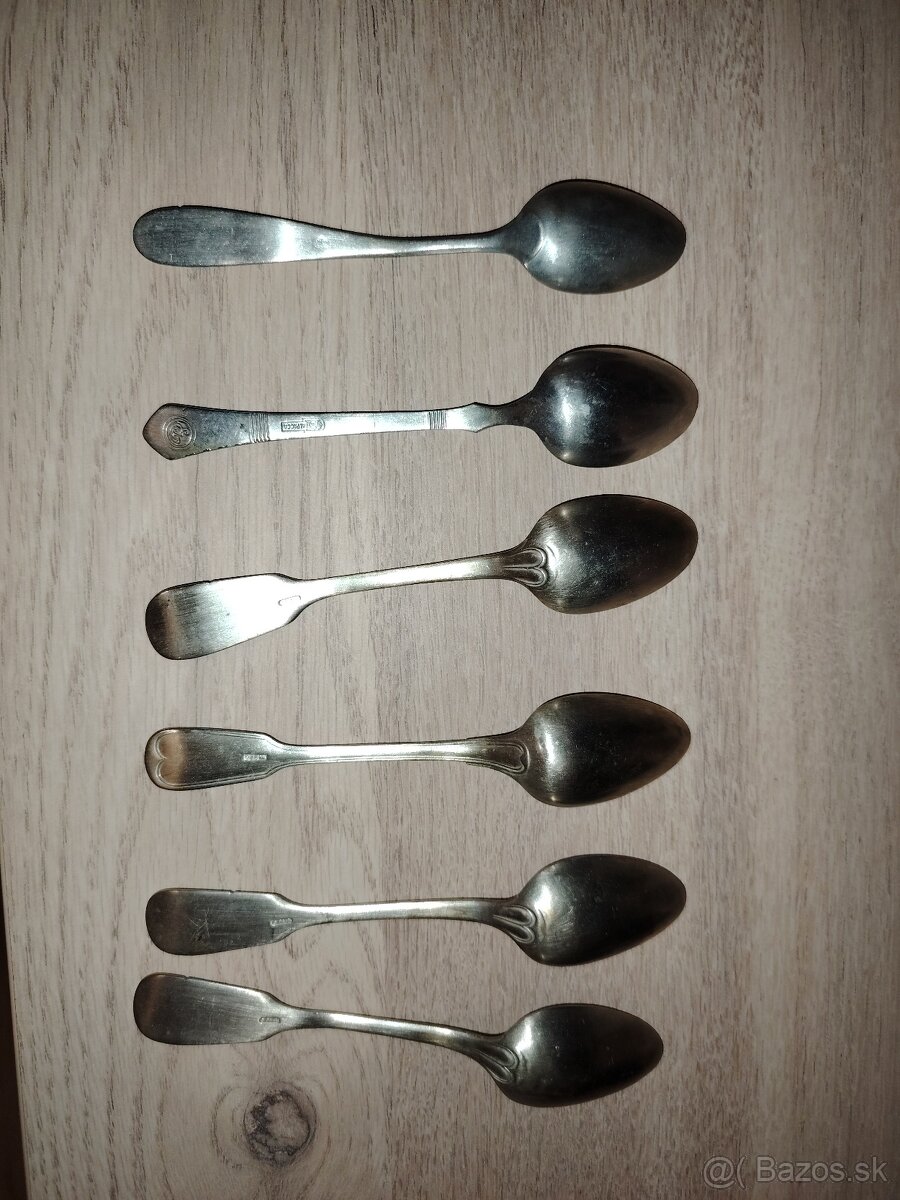 Staré lyžičky Wenzel Bachmann & Co - 3