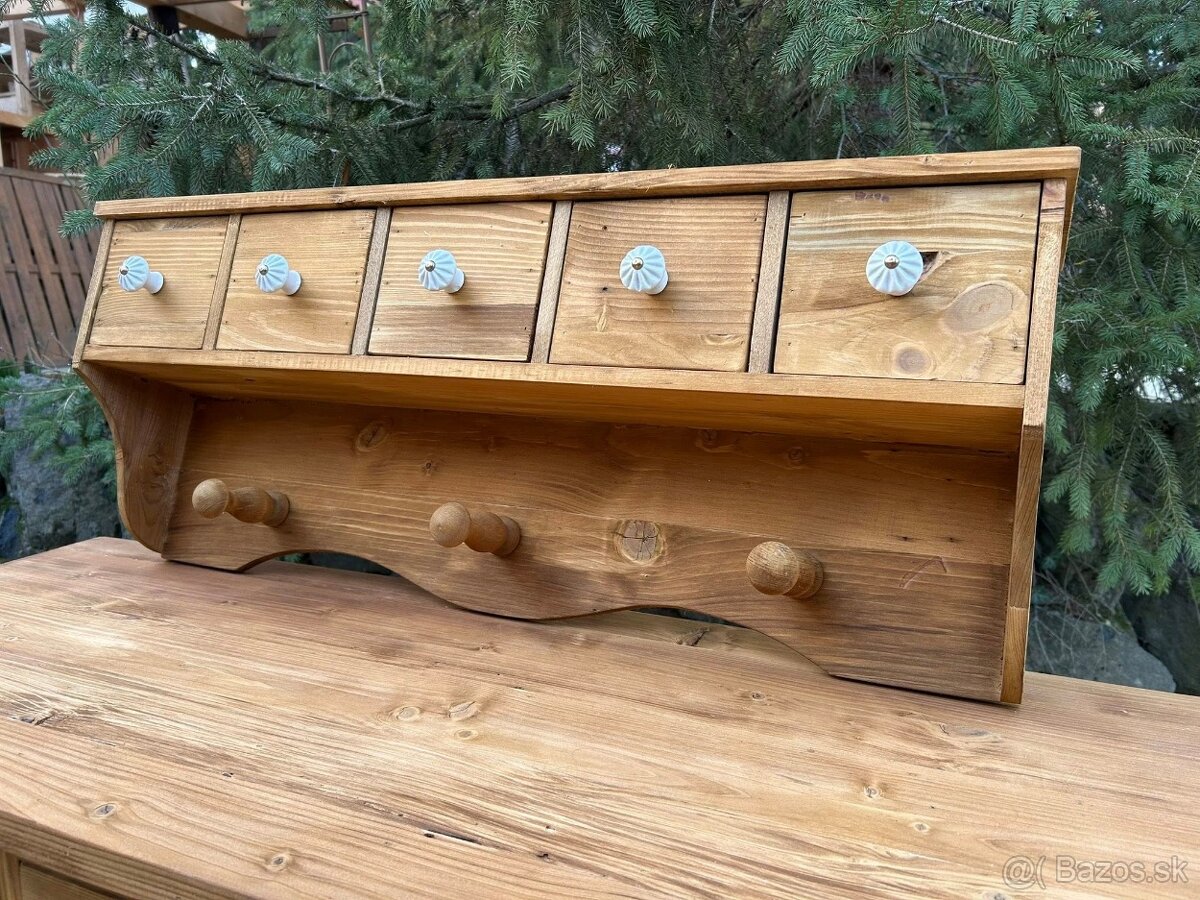 Korenička / polička Vintage - VES08 - 3