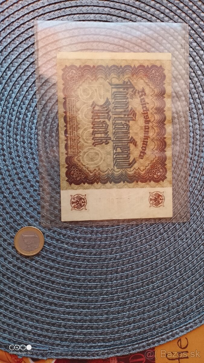 Nemecká bankovka 1941 - 3