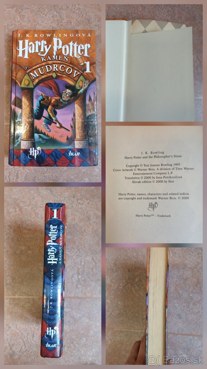 Harry Potter 1- 7 1. vydanie - 3