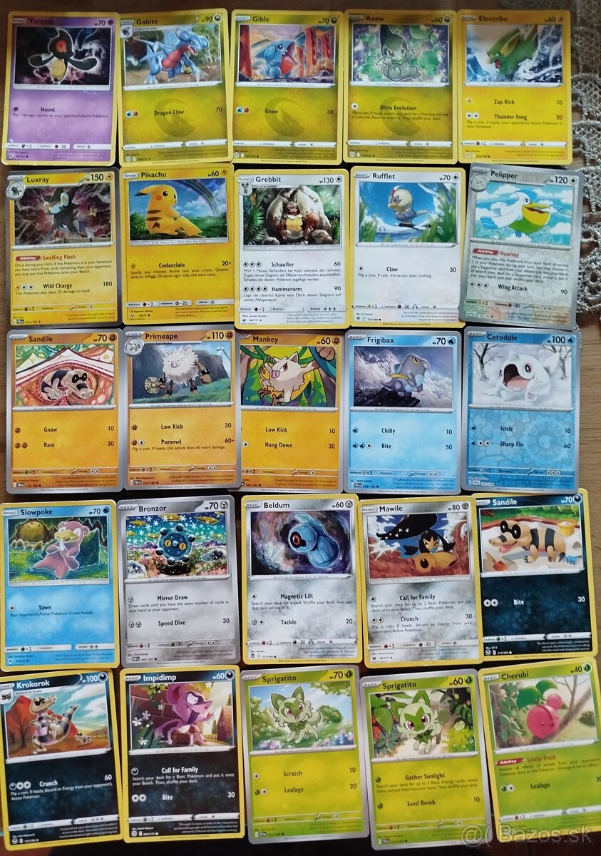 Pokémon karty - 3