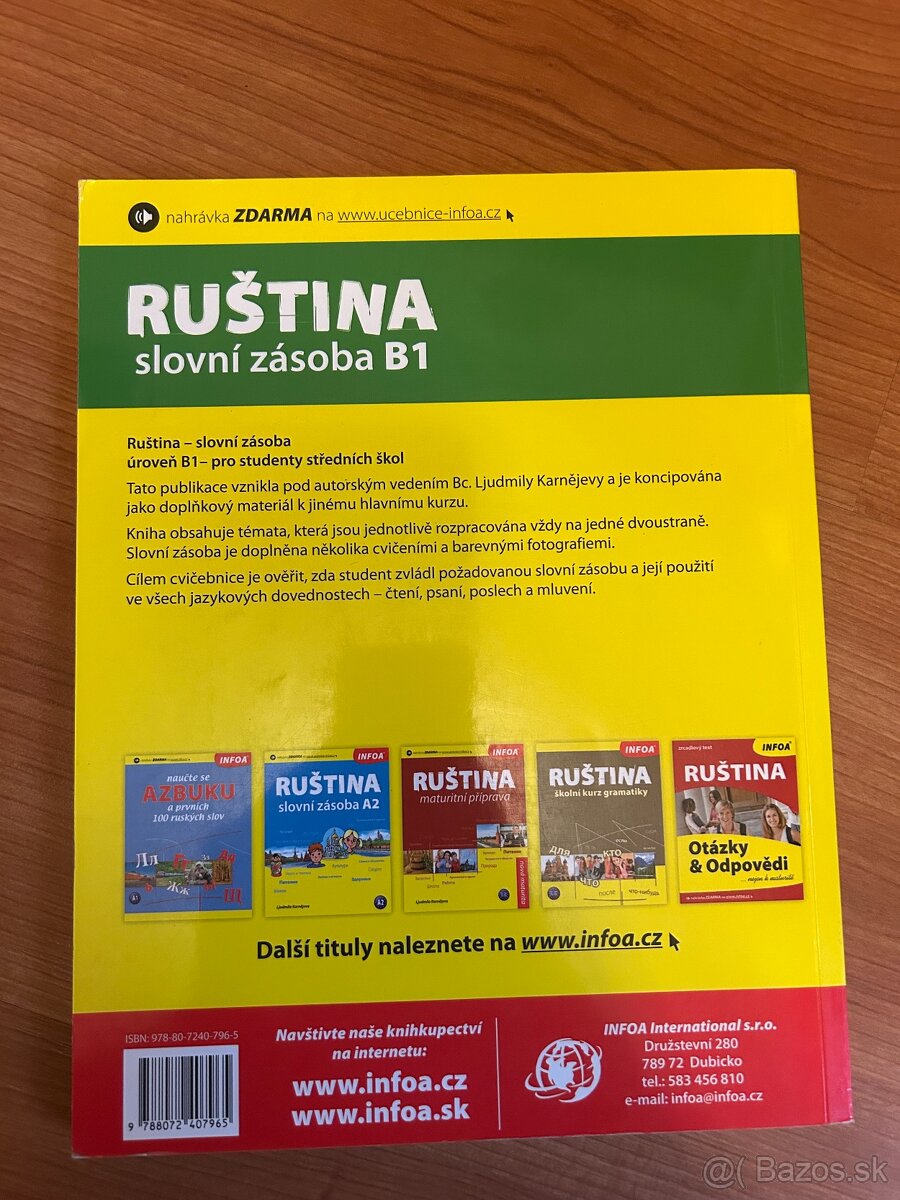 Ruština slovní zásoba B1 - 3