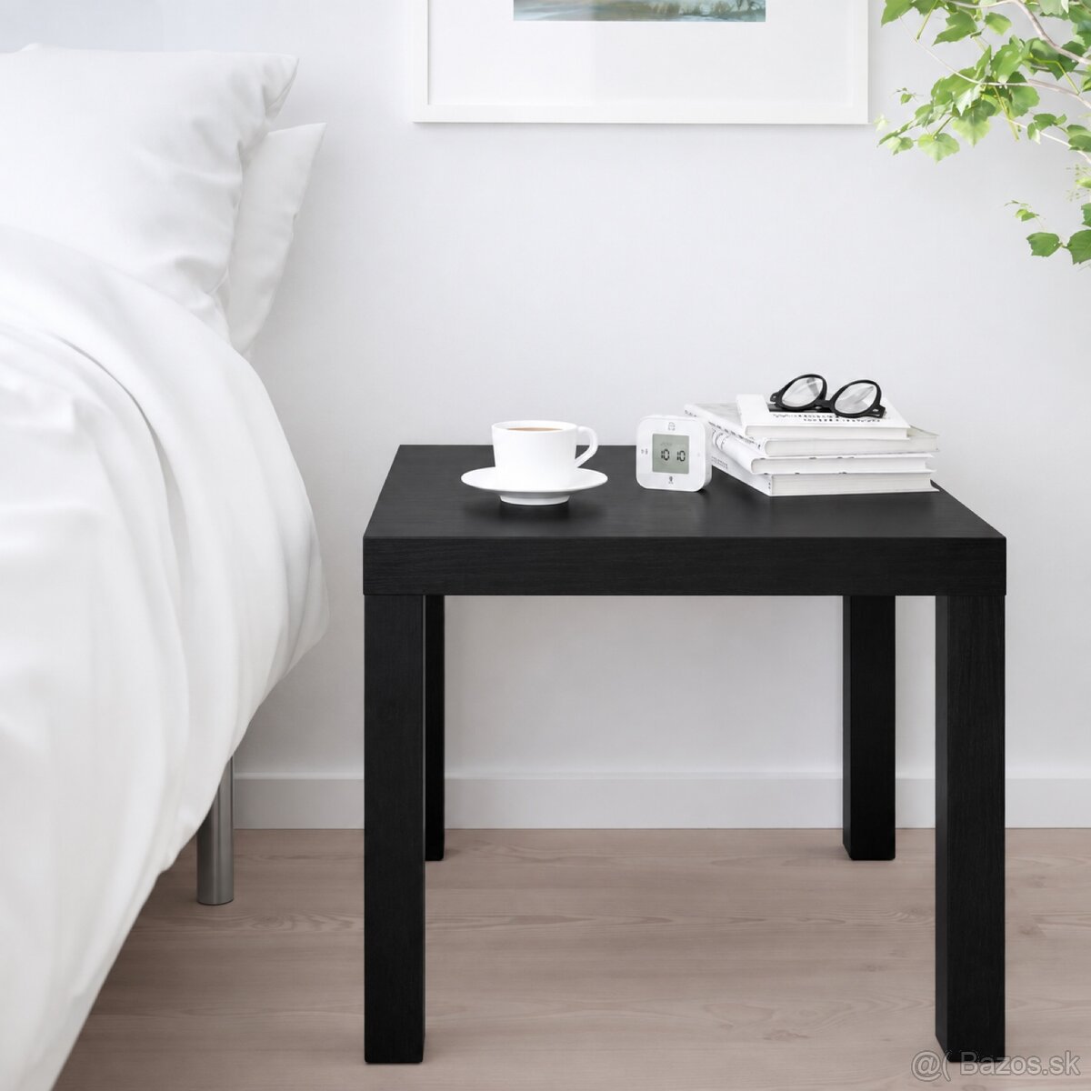 IKEA stolík – čierny - 3