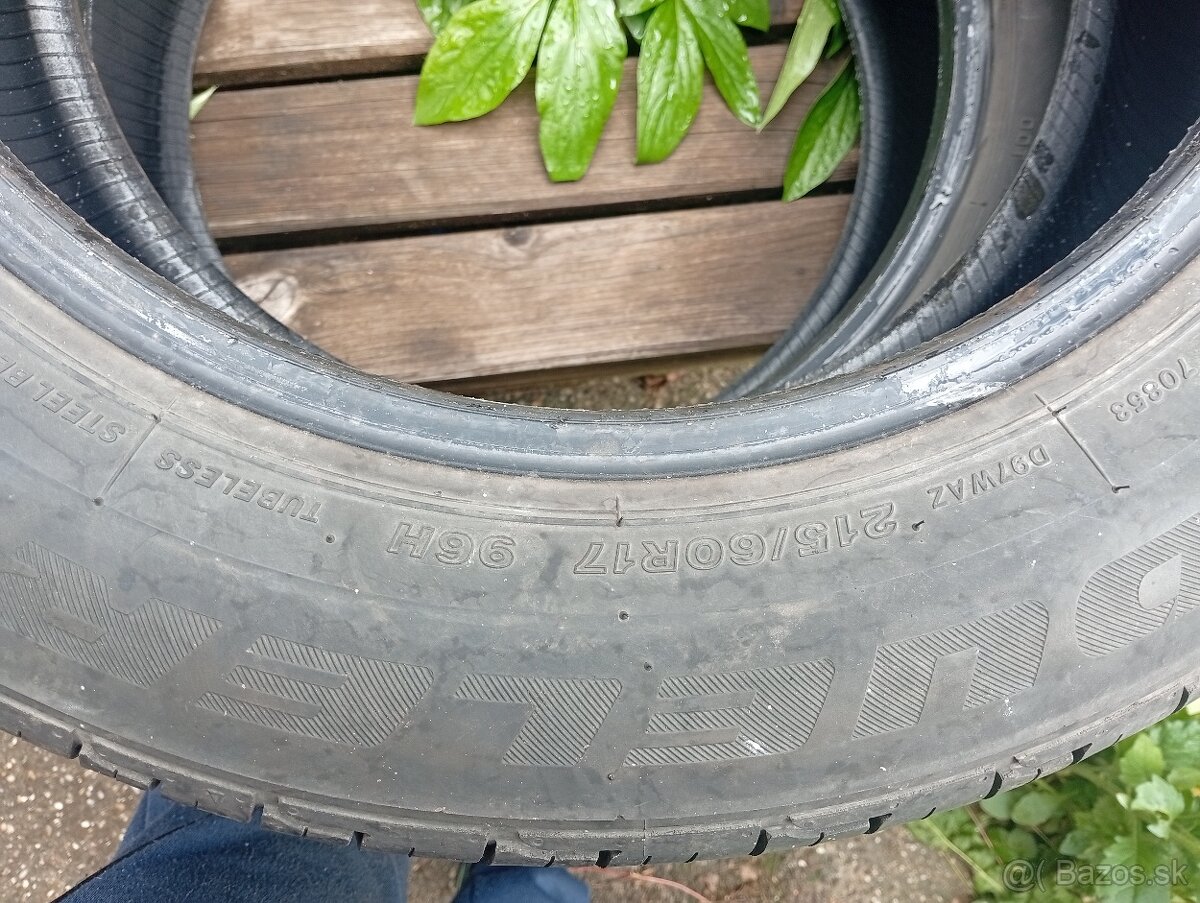 Pneumatiky 215/60 17" 2ks - 3