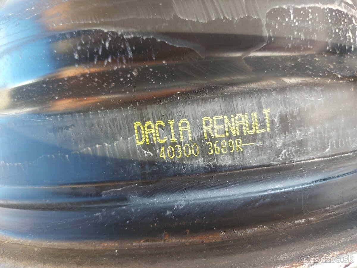 4x100R15 disky original DACIA -RENAULT - 3