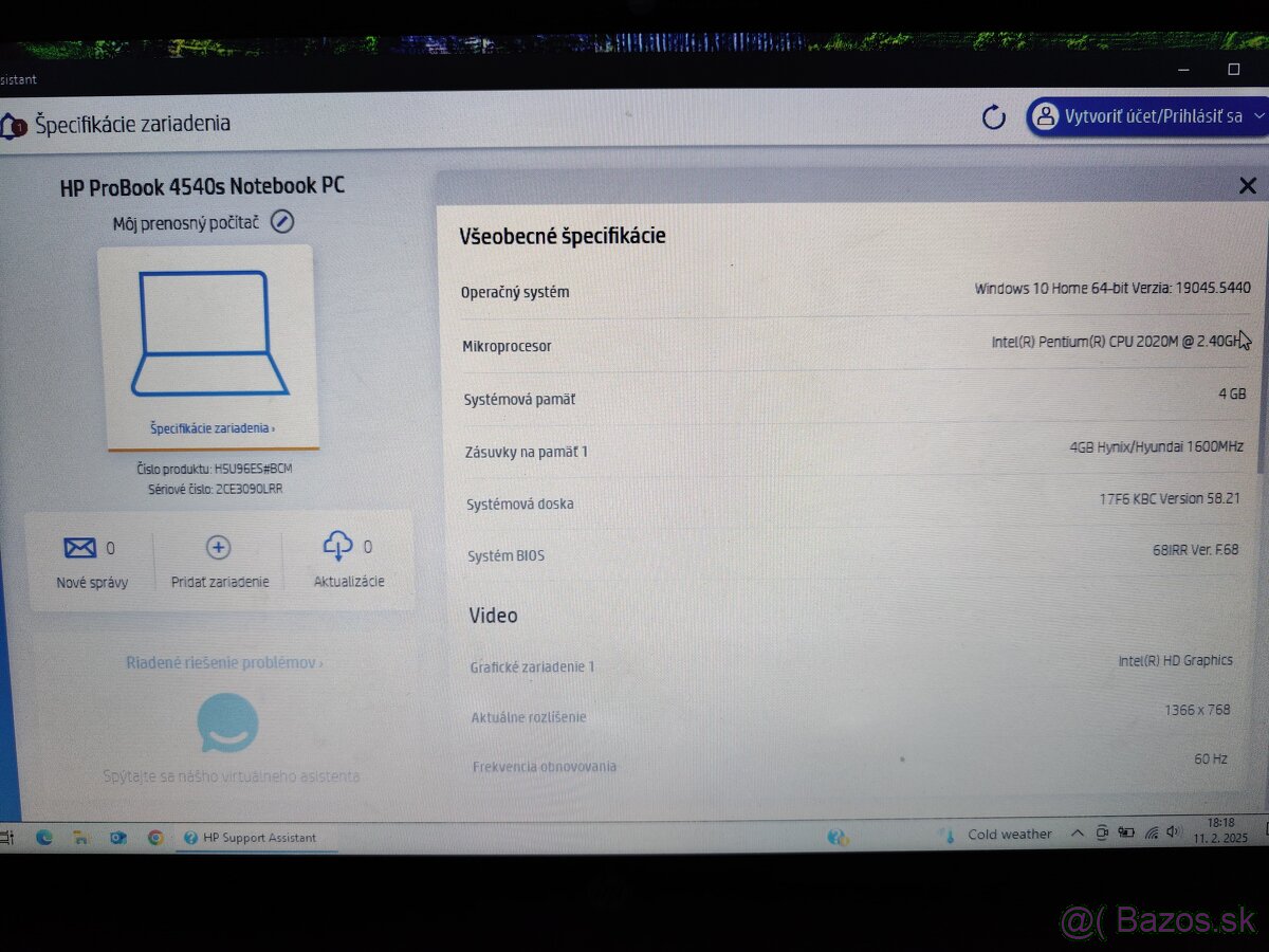 Hp ProBook 4540s - 3