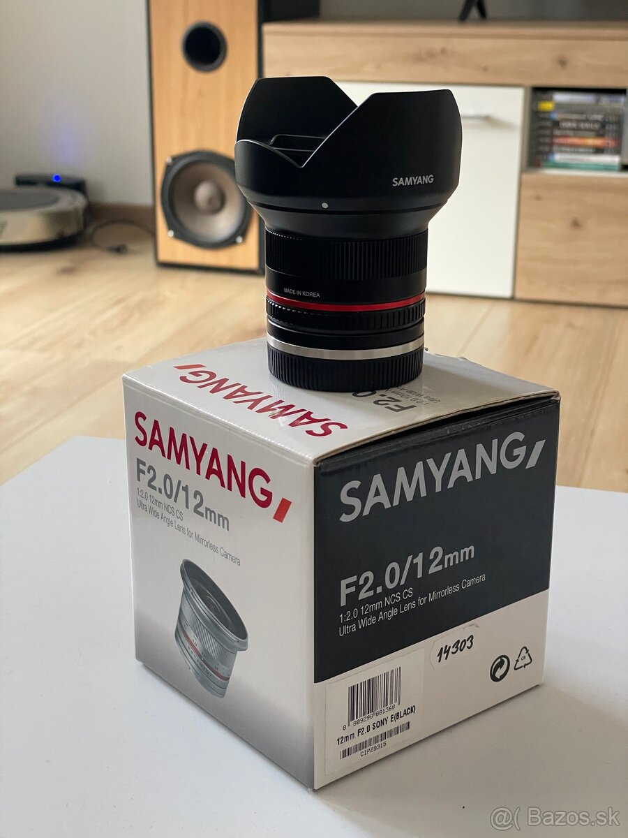 📸 Predám Samyang 12mm F2.0 NCS CS - 3