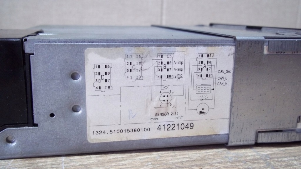 Predám analógový krúžkový tachograf Siemens VDO / KIENZLE Na - 3