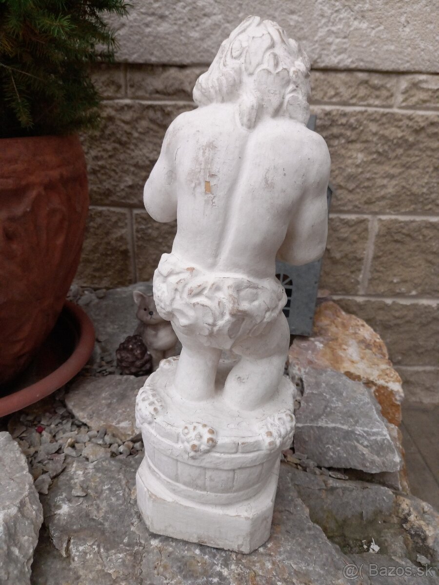 drevená soška Dionýza - 3