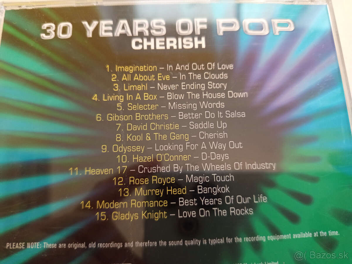 predám CD 30 years of POP - 3