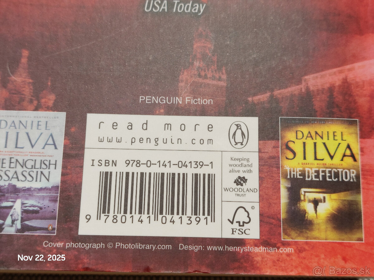 Daniel Silva 6 knih (Gabriel Allon seria) (ENG) - 3