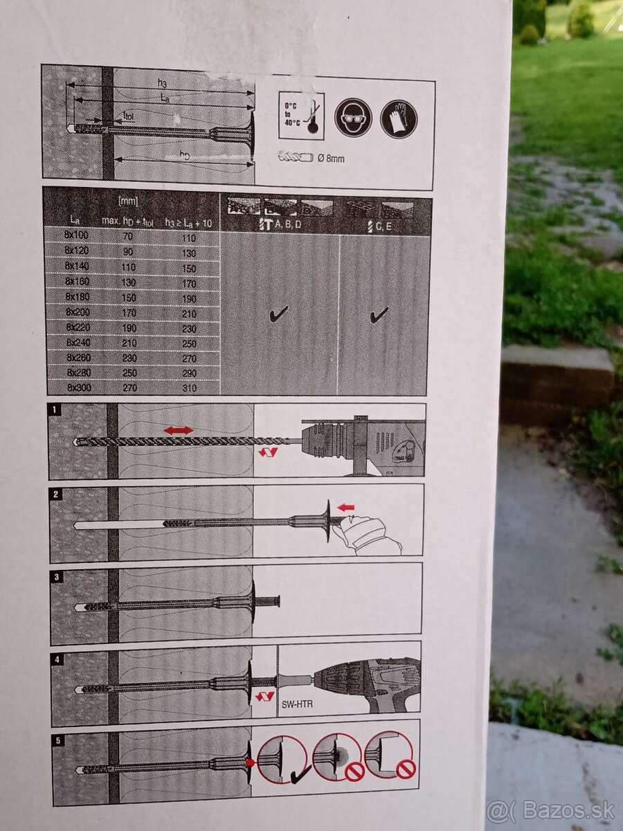 Hilti fasádne hmoždinky - 3