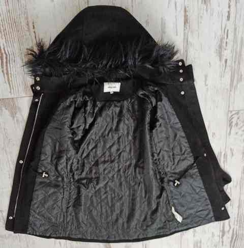 Predĺžená bunda s kapucňou - veľkosť S - 3