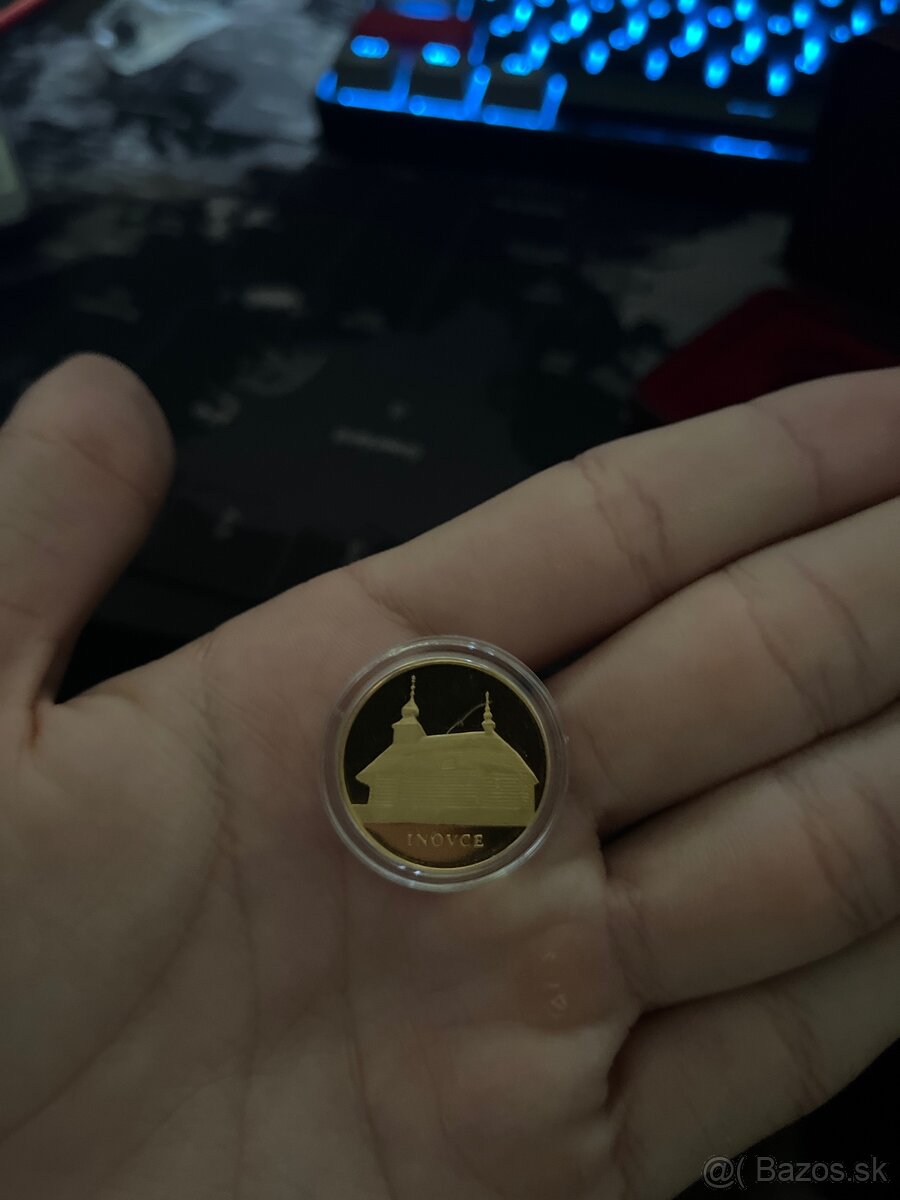 Zlatá zberateľská/invsetičná minca. - 3