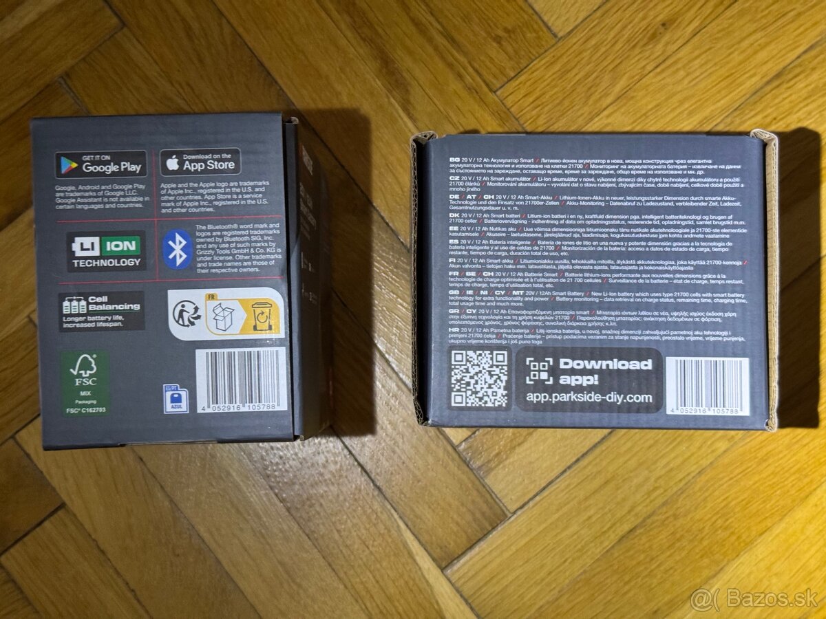 Predam nové Parkside Batérie 20V 12ah záruka 3roky - 3