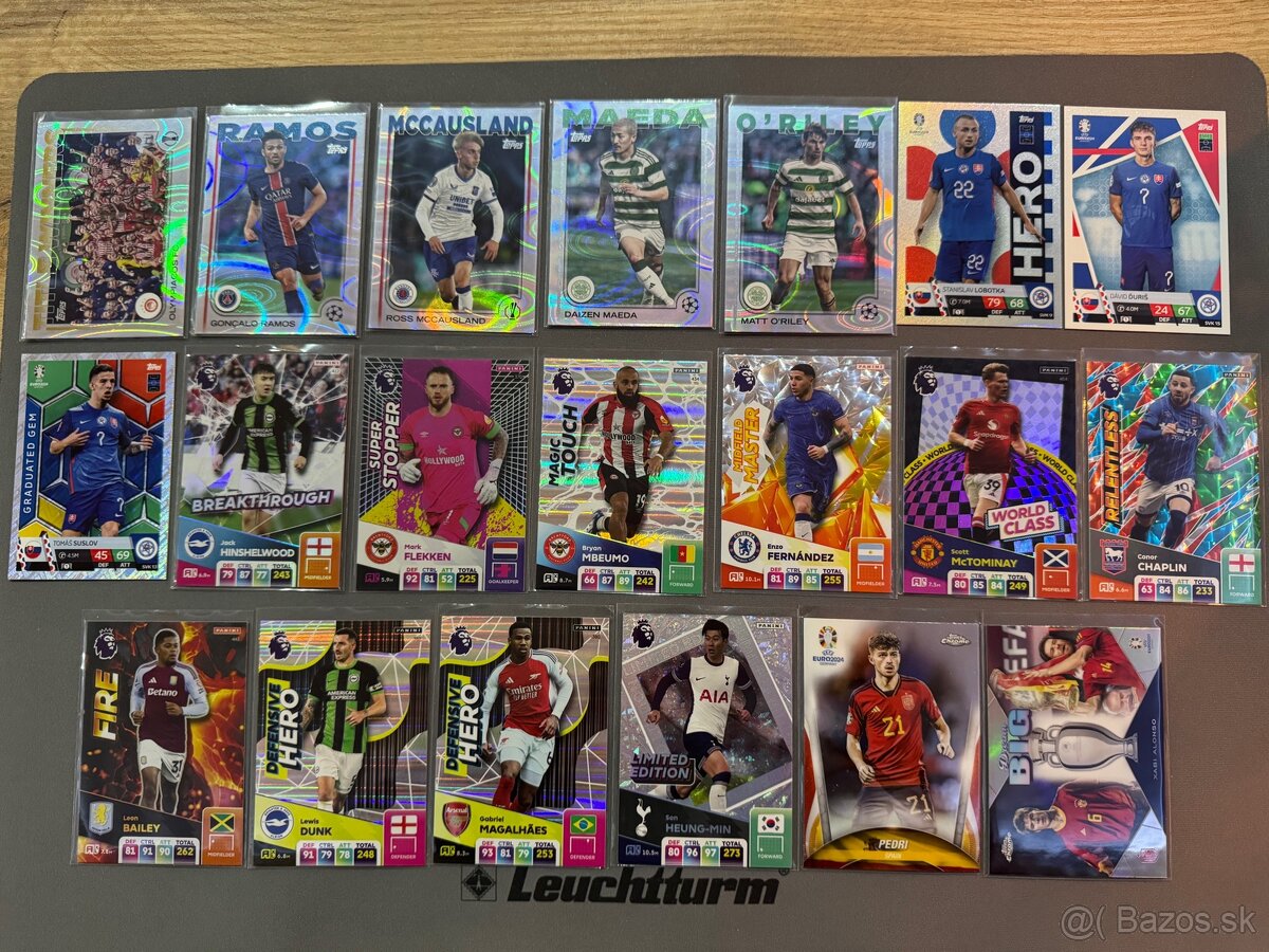 Futbalové kartičky - 3