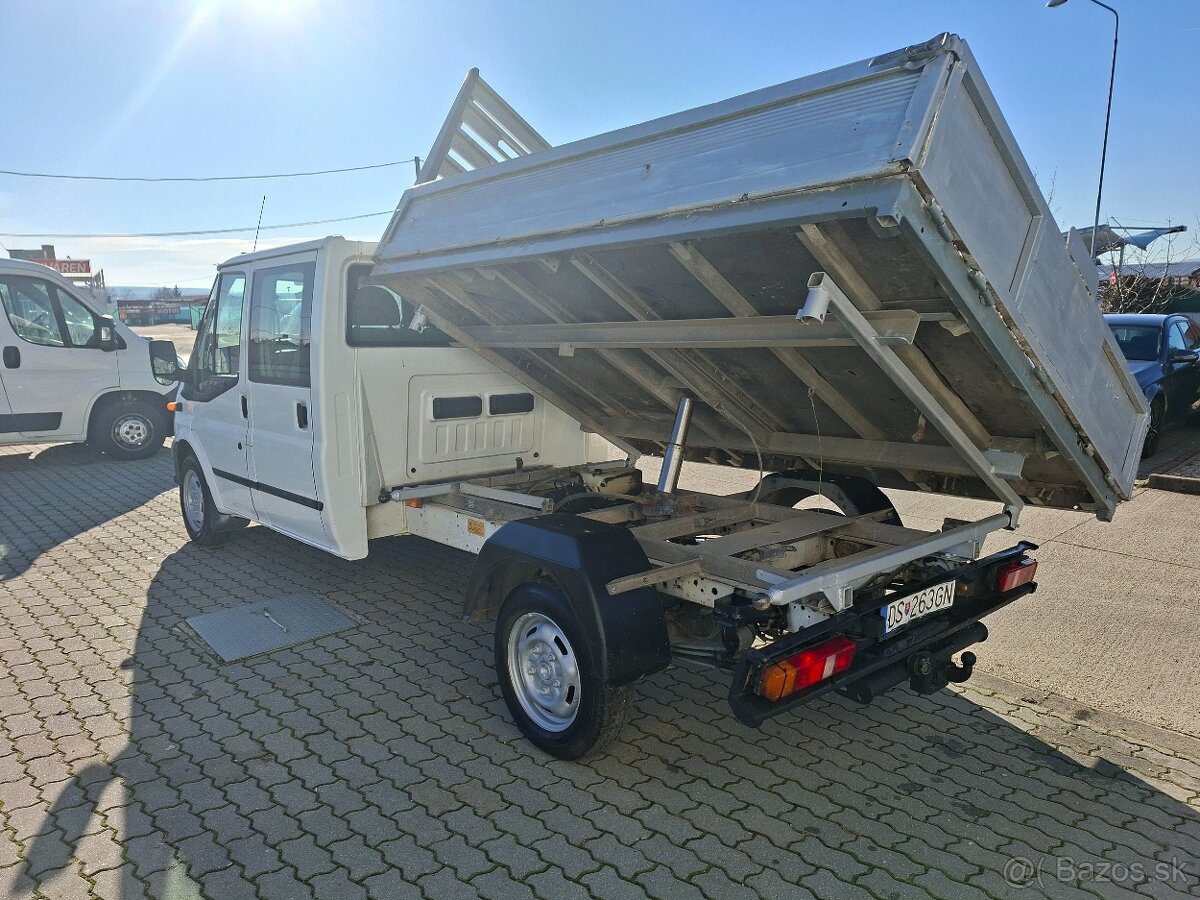 Ford Transit 2,2D- 92KW -7miest - 3stranný vyklápač - 3