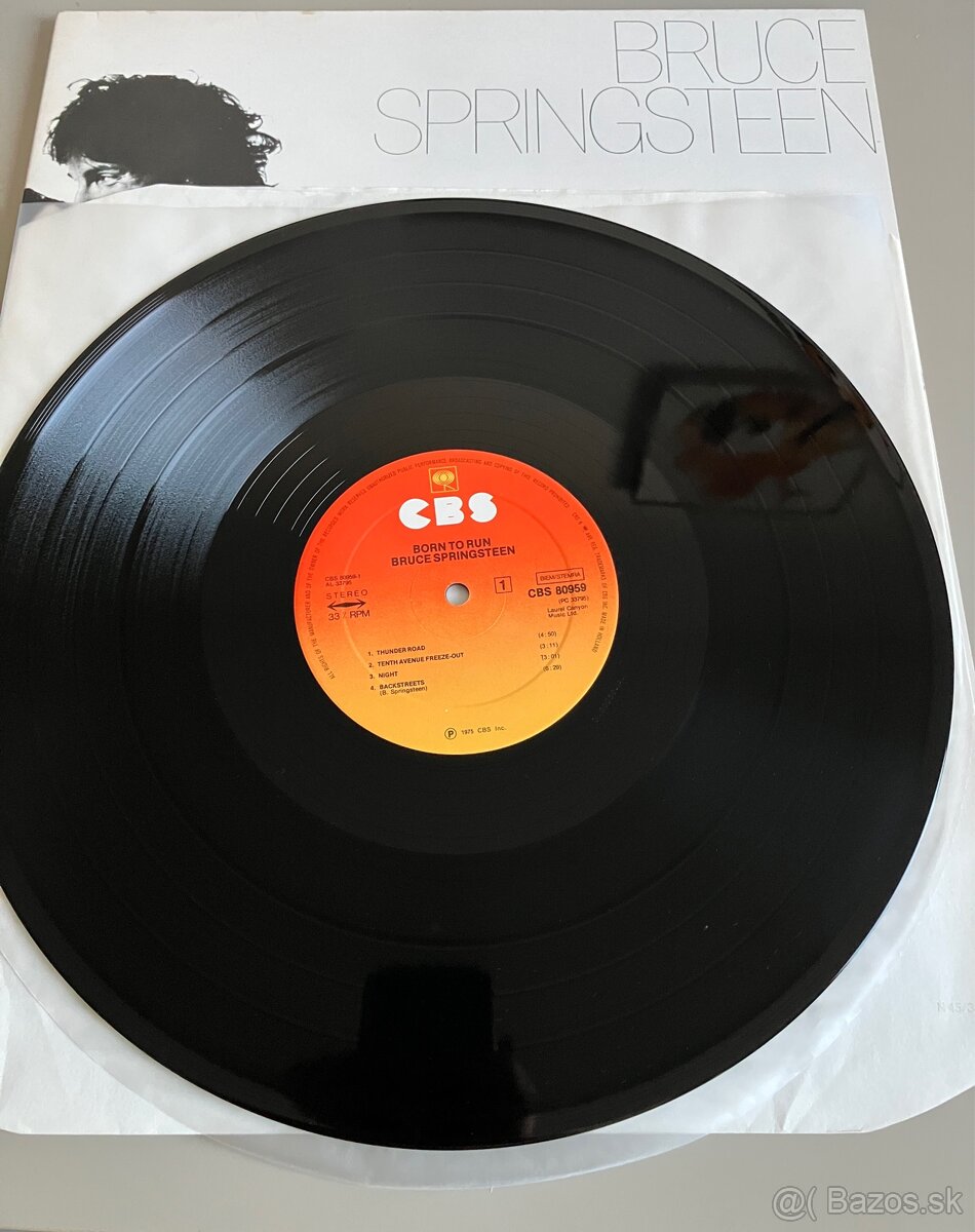 LP Bruce Springsteen - Born To Run - 3