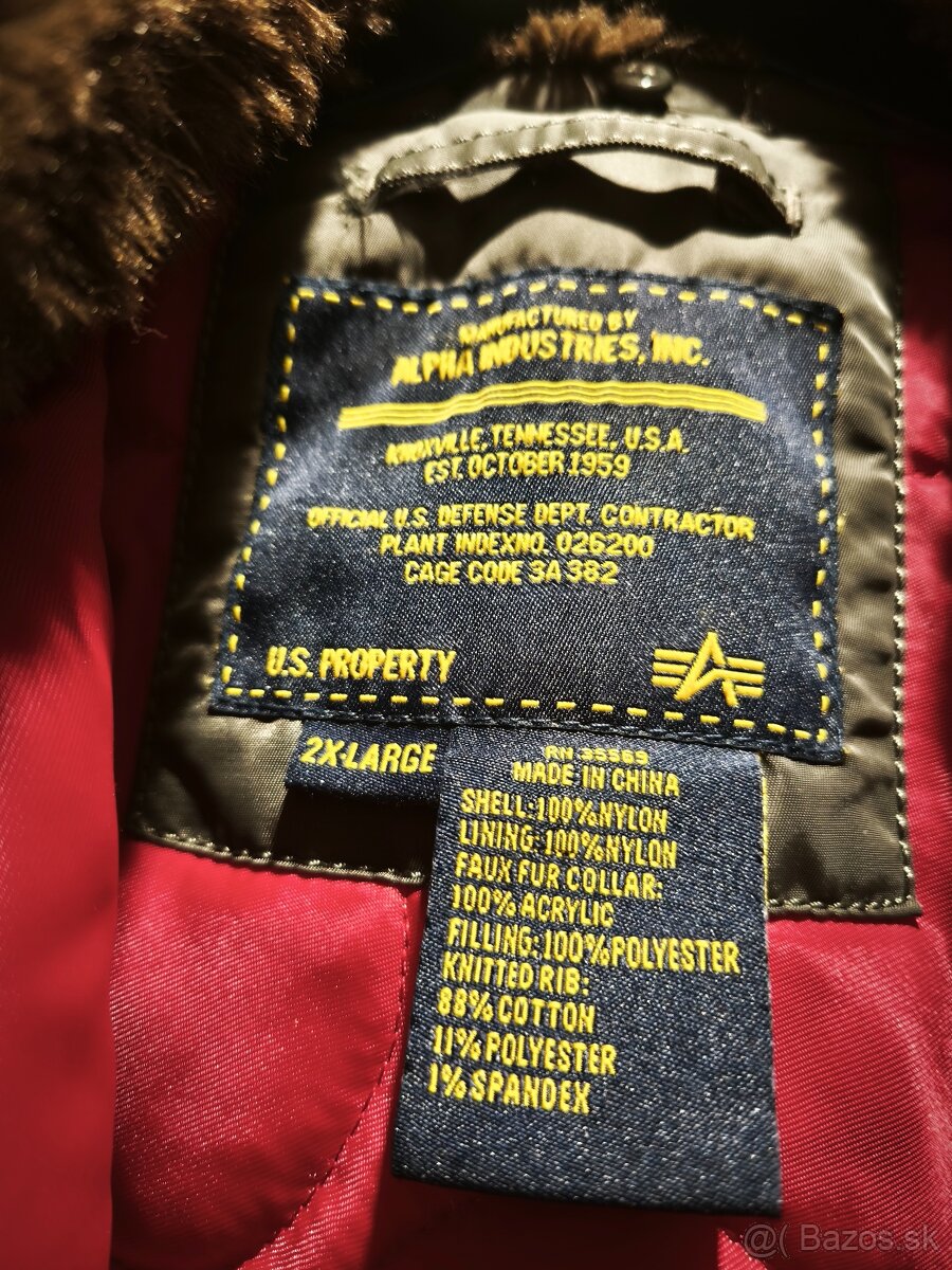Alpha Industries pánska bunda - 3
