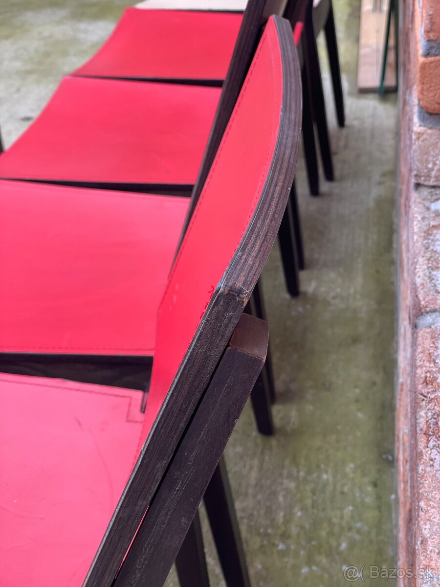 Masívne jedálenské stoličky – 25 ks – - 3