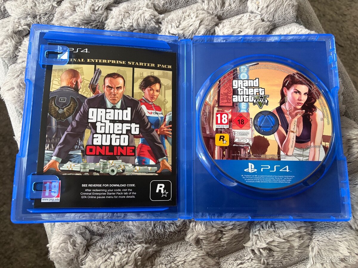 Predám GTA 5 na Playstation - 3