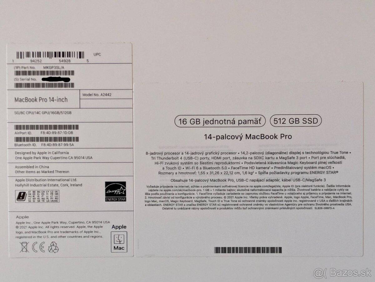 MacBook Pro 14" M1 Pro (2021) 16 GB / 512 GB - 3
