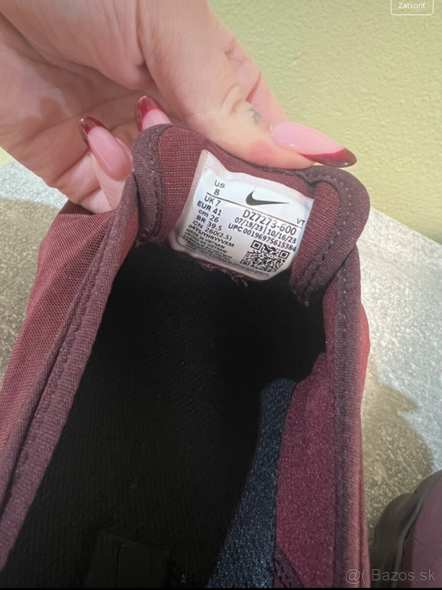 👟 Nike Air Vapormax Moc Roam Burgundy Crush – vel. 41 nové - 3