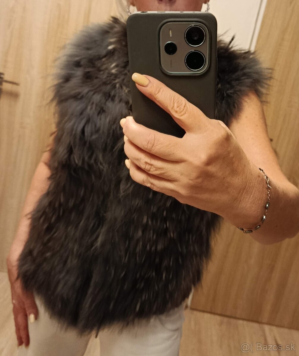 Vesta - pravá kožušina mýval - 3