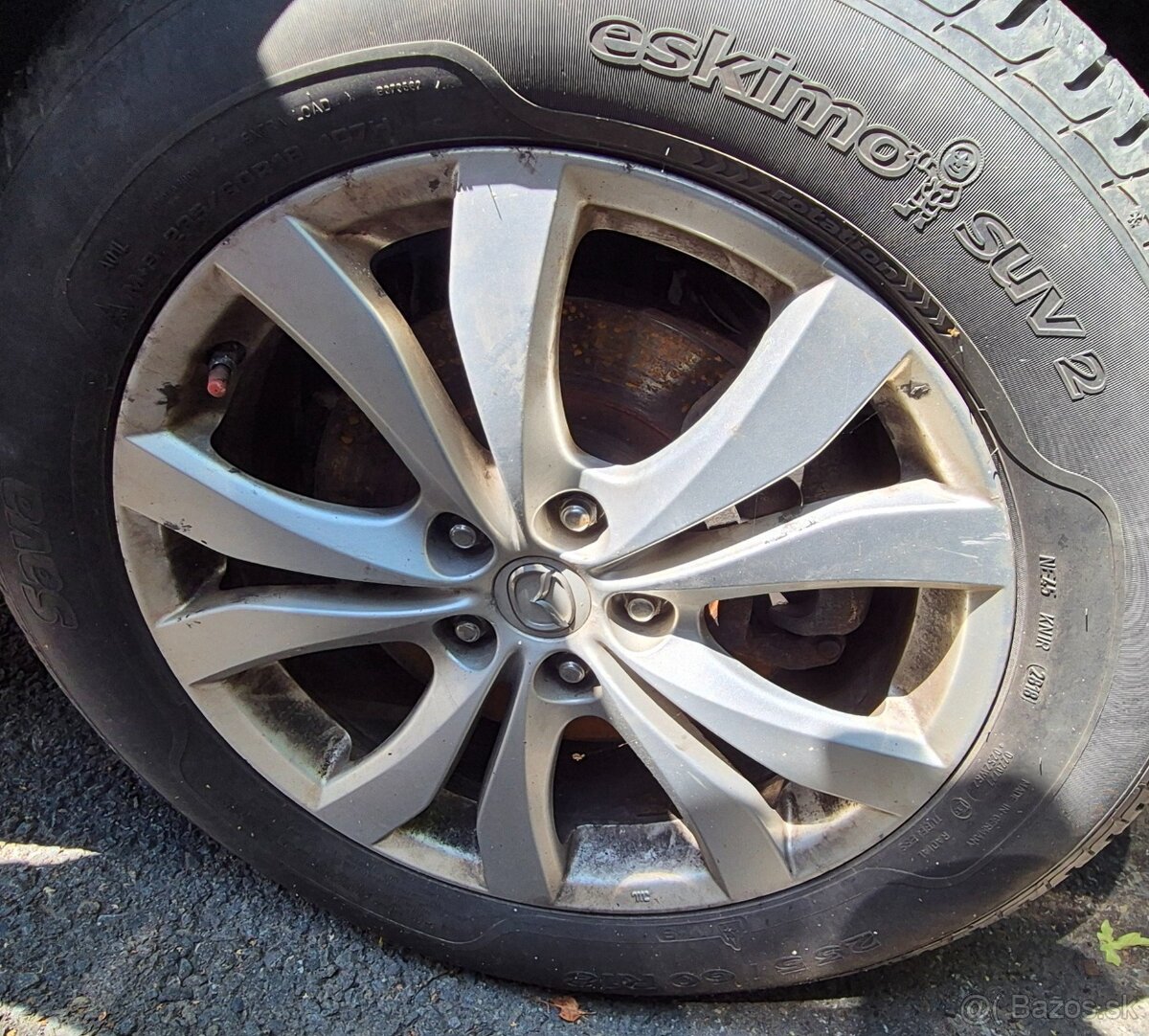 4x originálne ALU Mazda cx7 - 3