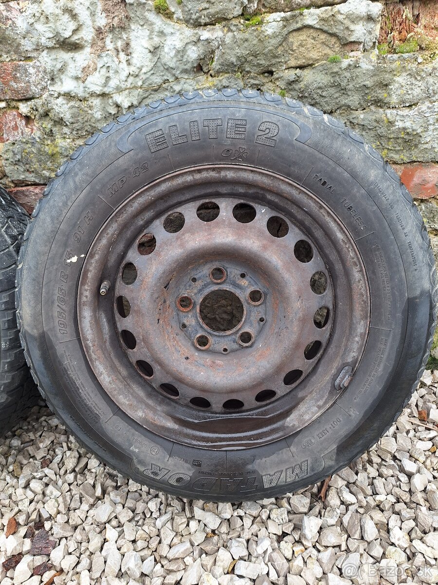 Predám disky na Mercedes w201 190d - 3