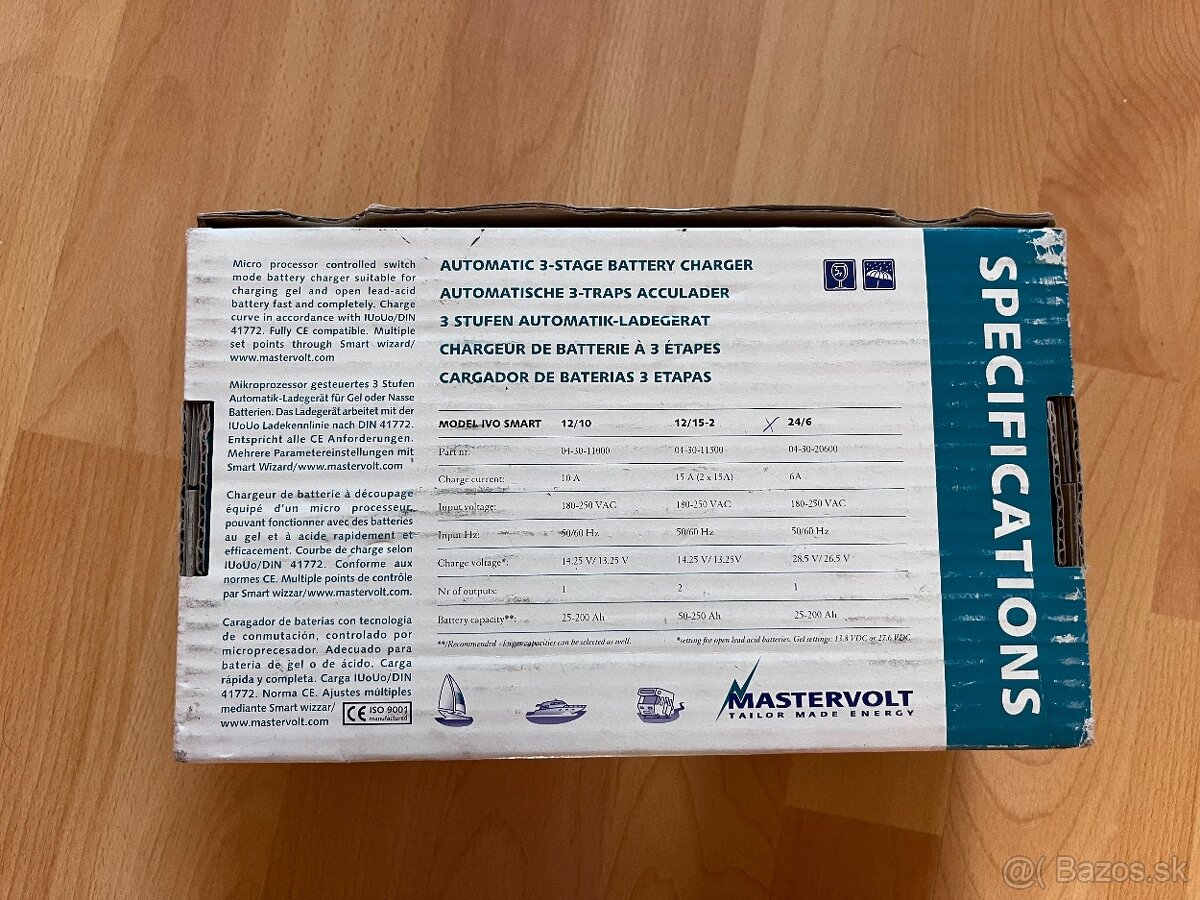 Mastervolt IVO Smart Mass 24/6 Charger - 3