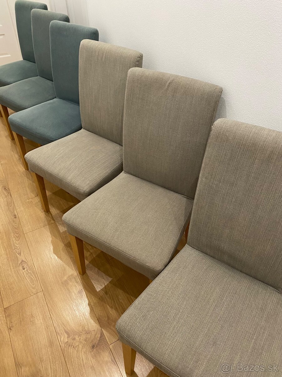 Predám 6ks jedálenských stoličiek IKEA - 3