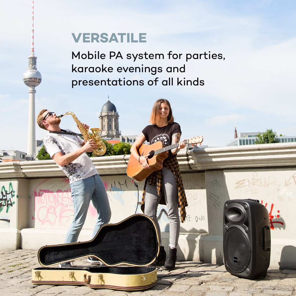 Prenosny reproduktor Auna streetstar 12 - 3