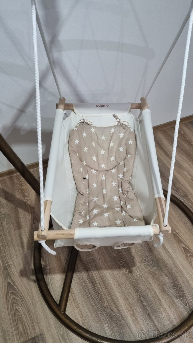 Hojdačka Adamo Baby Hammock so stojanom - 3