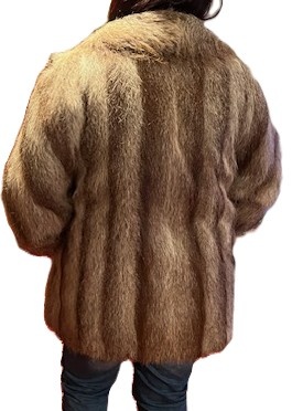 Norkový kožuch svetlý - 3