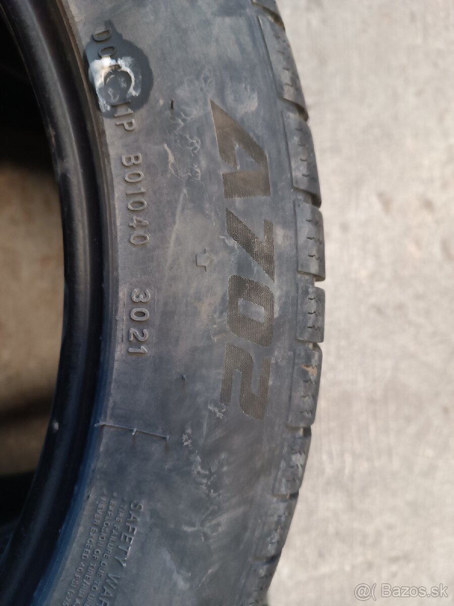 Predám zimné pneumatiky 255/45R19 - 3