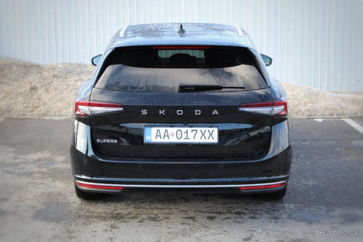 Superb Combi 2.0 TDI L&K DSG Ventilované sedačky, Koža - 3